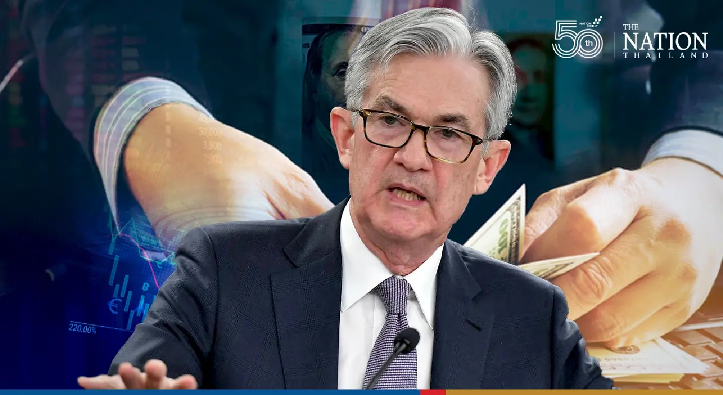 Stocks sink as Powells tone boosts rate-hike bets