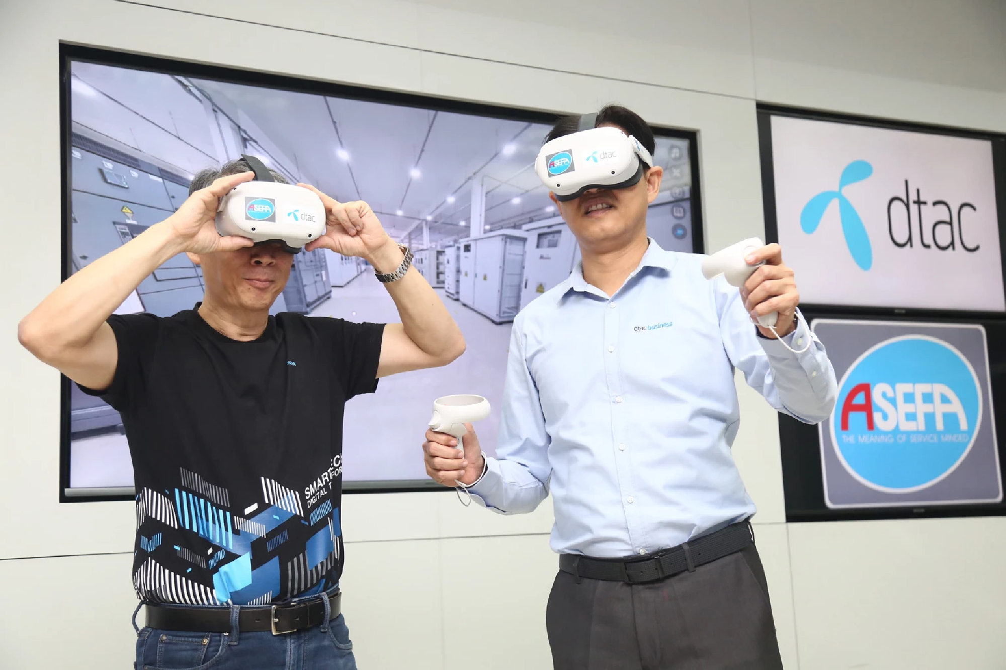 dtac–ASEFA partnership pushes the possibilities of 5G, prototyping smart factory tours with VR technology