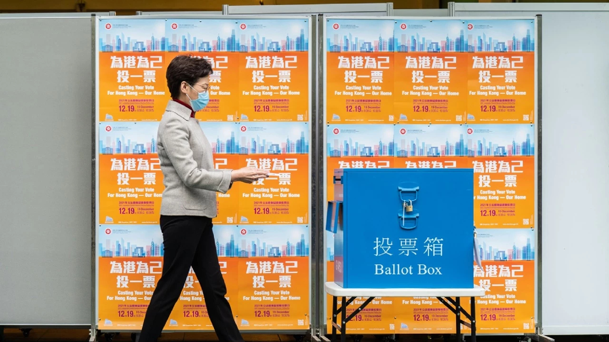 Hong Kong eyes new security law after electing loyalist council