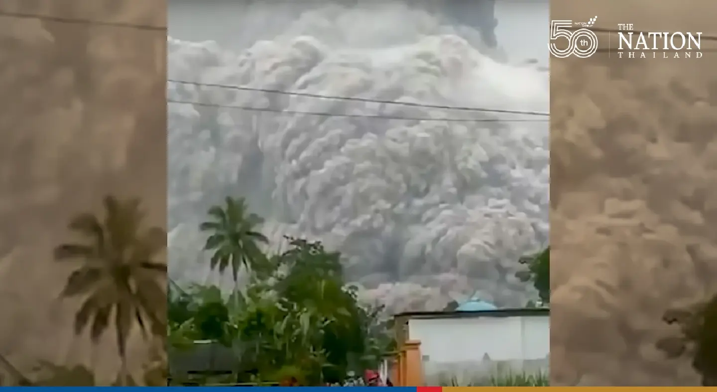 Indonesias towering Semeru volcano erupts in huge plume of ash Indonesias towering Semeru volcano erupts in huge plume of ash