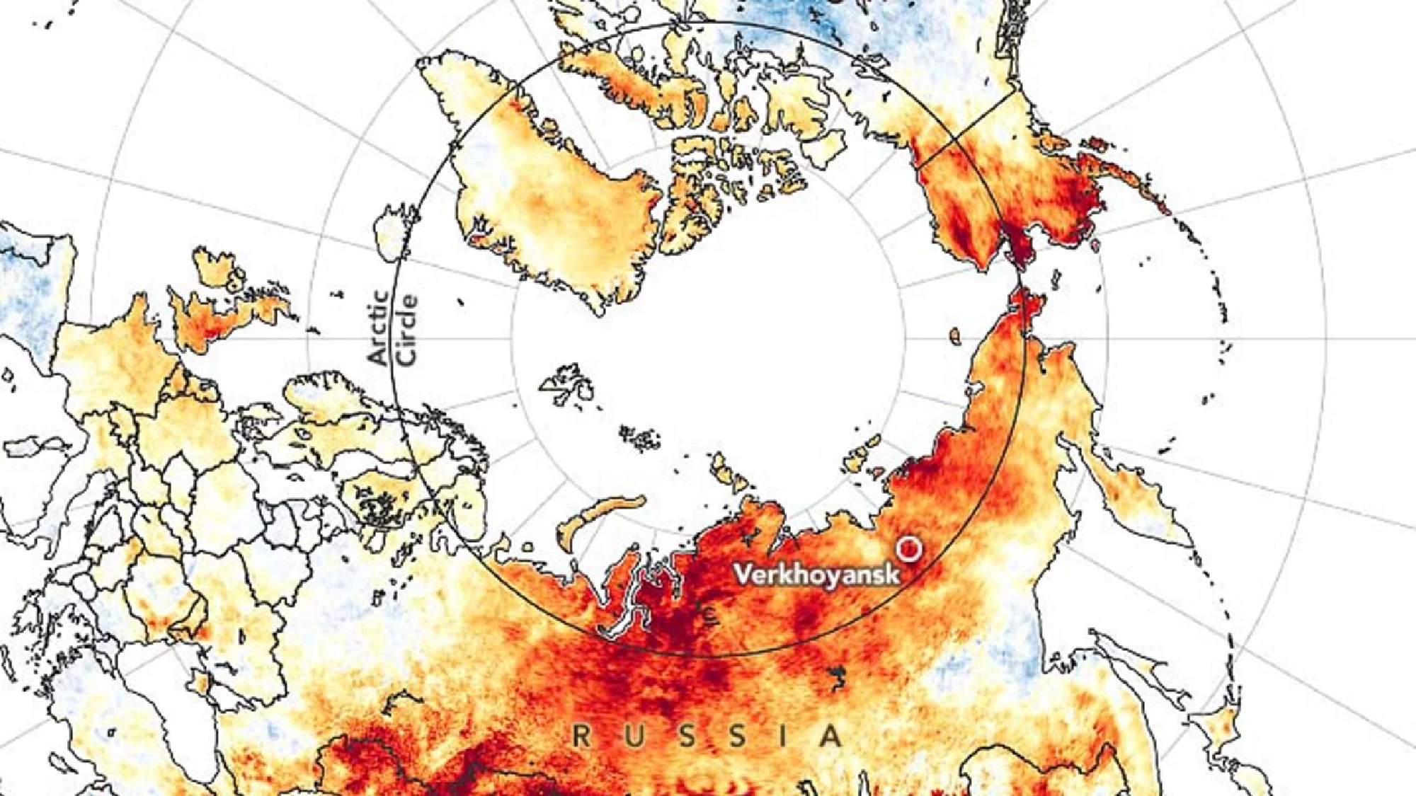 Arctic temperature soared to an unprecedented 100 degrees in 2020, scientists confirm