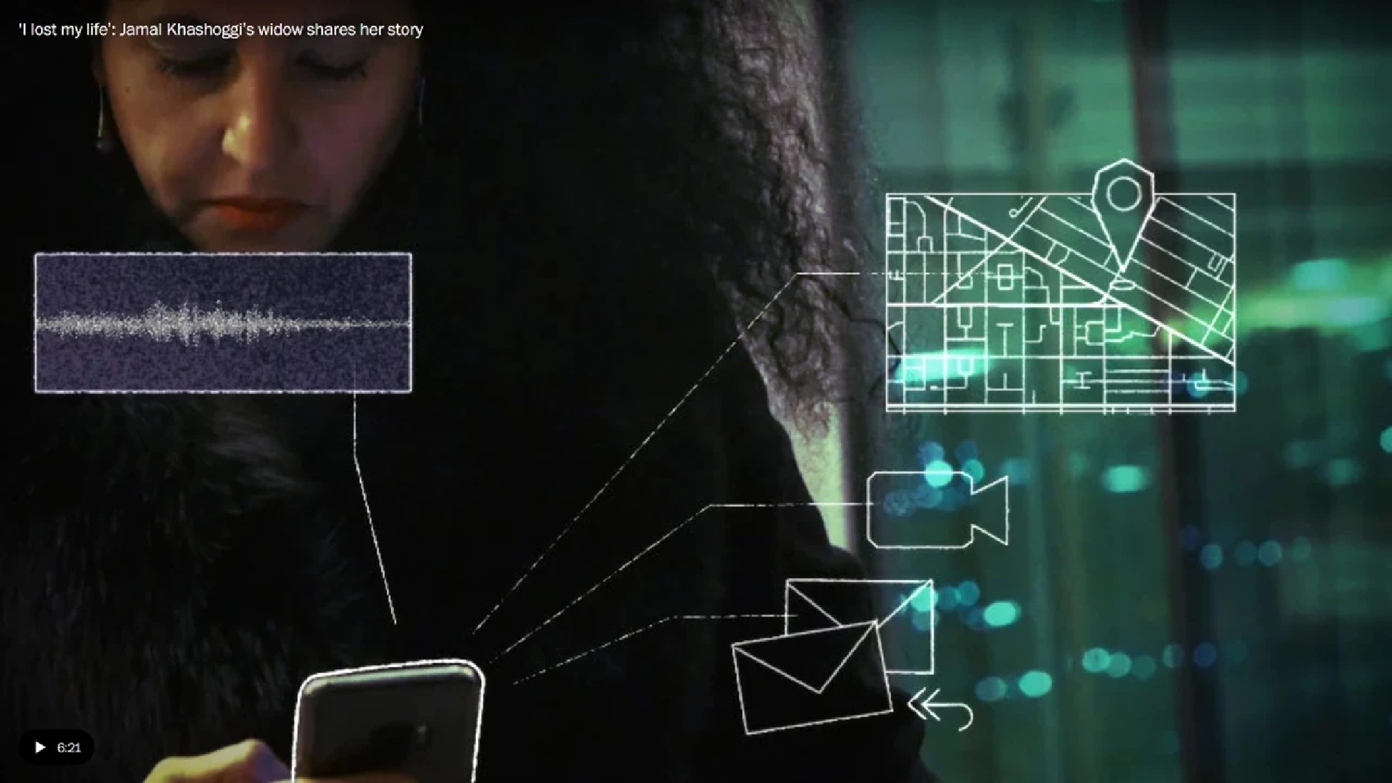 A UAE agency put Pegasus spyware on phone of Jamal Khashoggis wife months before his murder, new forensics show