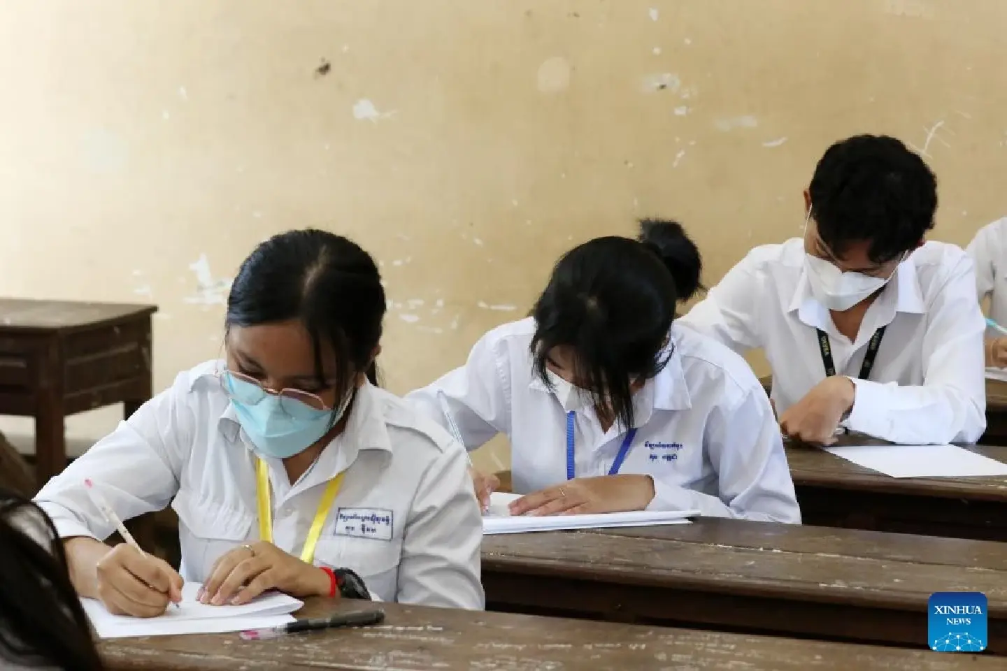 High school exam kicks off in Cambodia after pandemic under control High school exam kicks off in Cambodia after pandemic under control