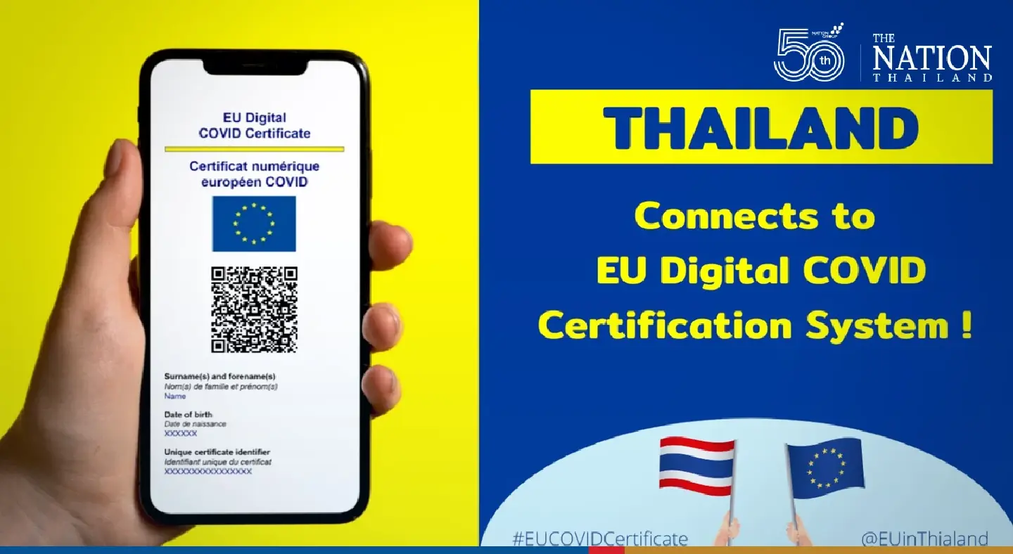 EU to accept Covid vaccine certificates issued by Thailand