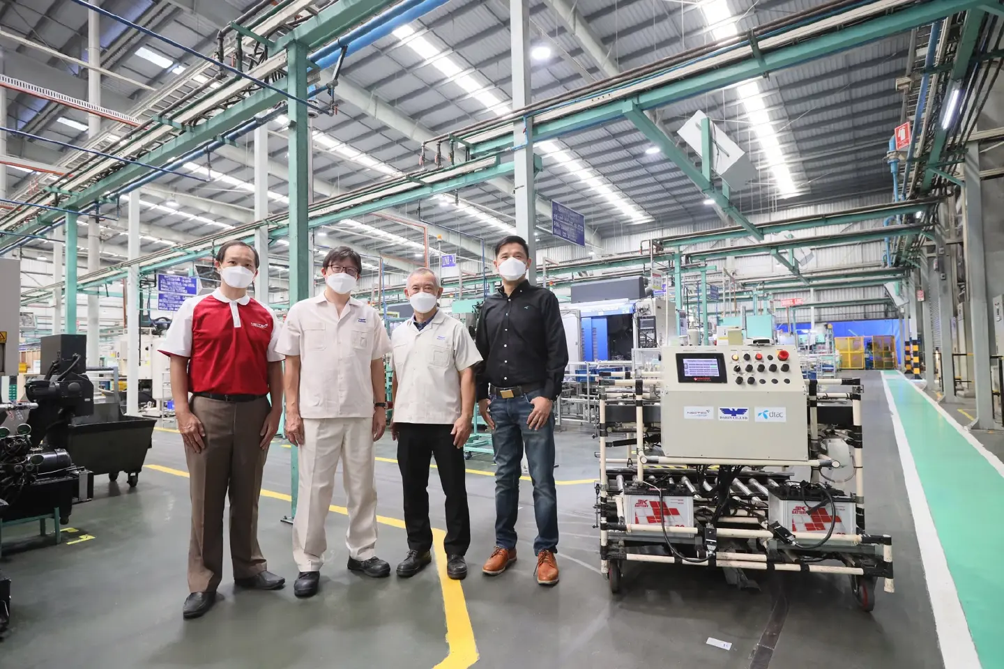 dtac partners with Daisin and NECTEC to supercharge the auto parts industry using 5G technology