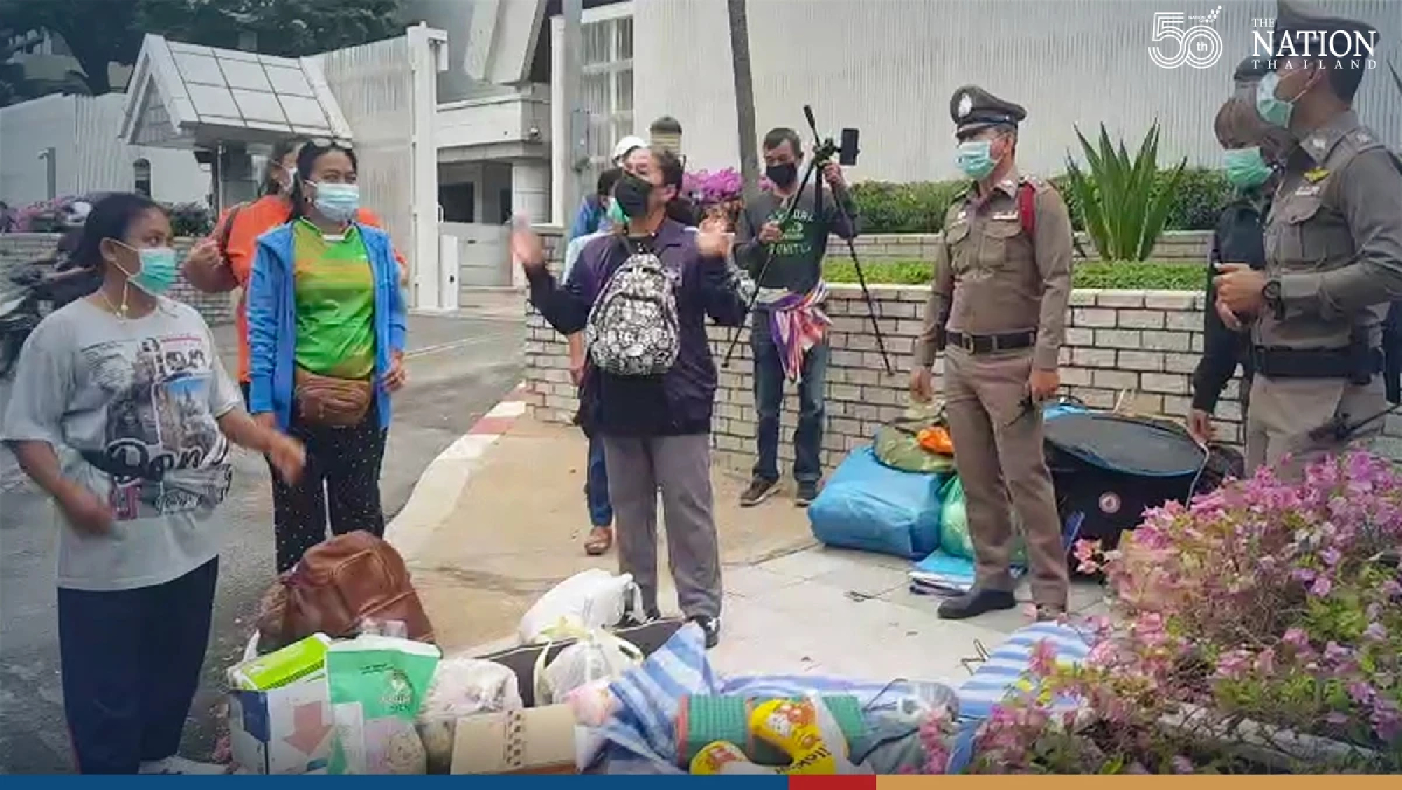 Na Bon residents rally against bio-mass power project planned for their district