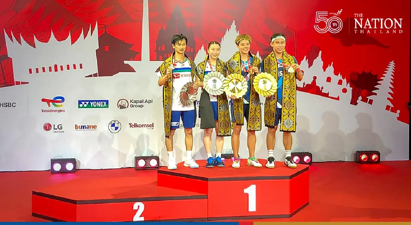 Thai mixed doubles, 4 consecutive championships