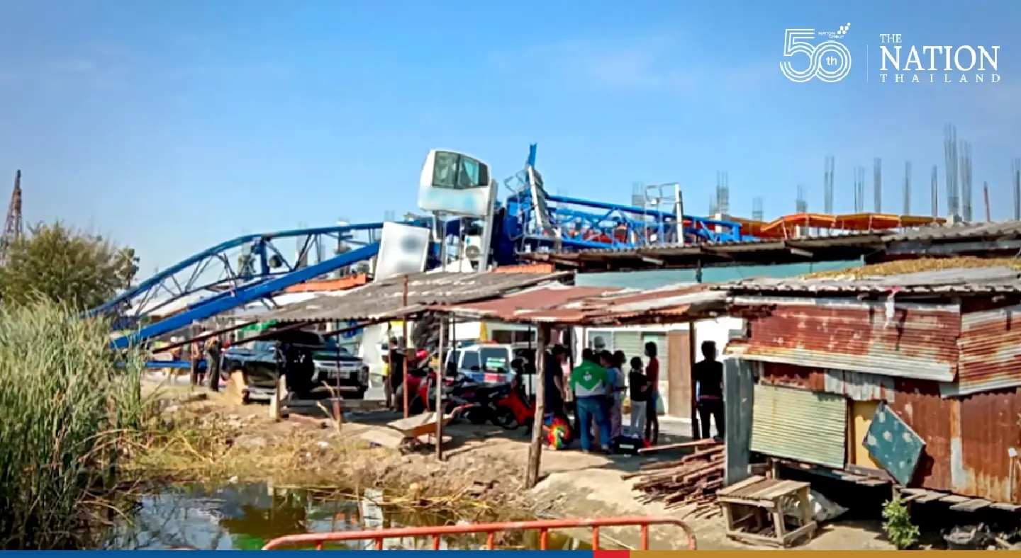 1 killed, three injured as construction crane collapses on row of rented rooms 1 killed, three injured as construction crane collapses on row of rented rooms