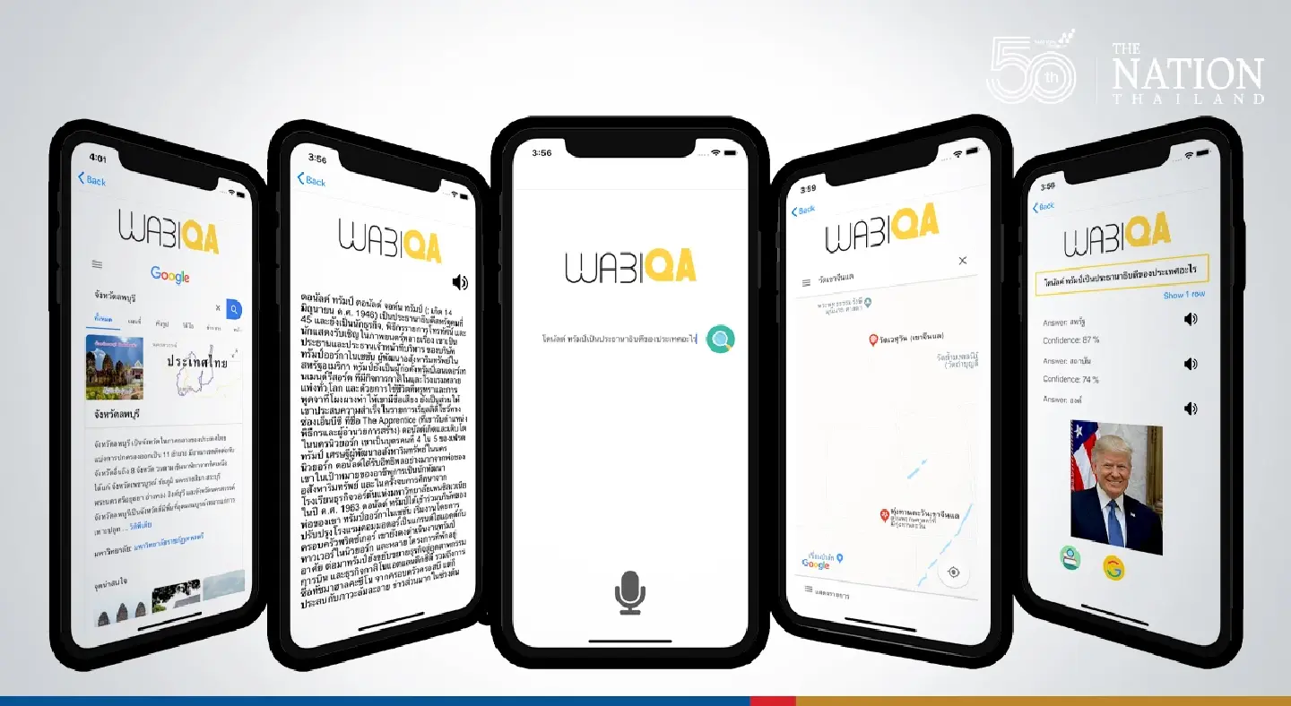 WabiQA: A Wikipedia-Based Thai Question-Answering System