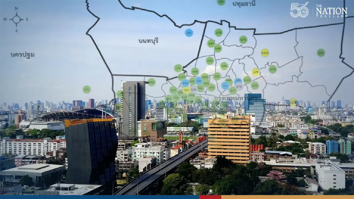 Air quality in Bangkok, other regions of Thailand improving