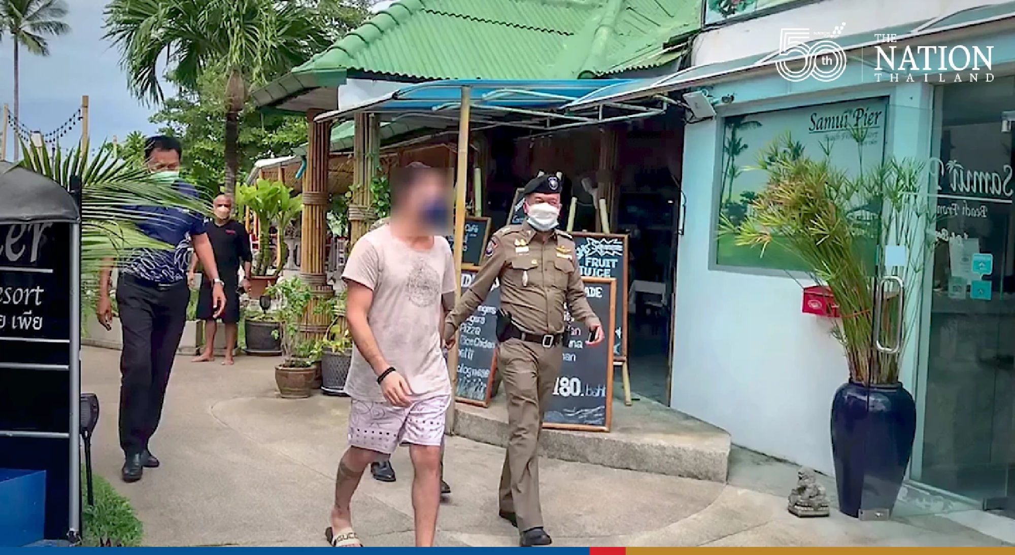 Israeli man arrested on Samui after fleeing quarantine in Bangkok, heading to Pattaya then Chumphon