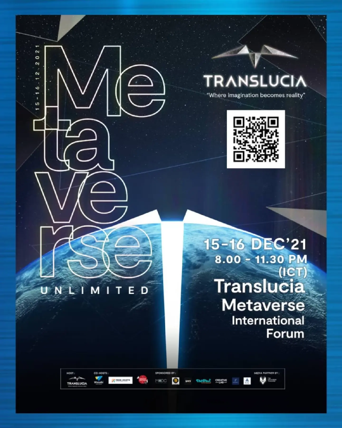 Translucia Metaverse Hosts "Metaverse Unlimited",a Global Forum with 10 Top Gurus