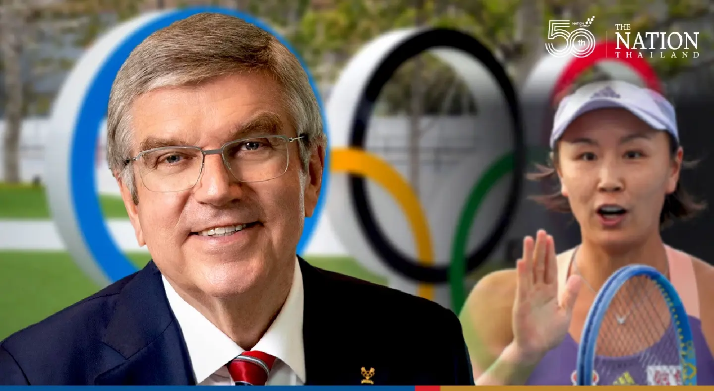 IOC president defends handling of Peng Shuai case, downplays effect of diplomatic boycott IOC president defends handling of Peng Shuai case, downplays effect of diplomatic boycott