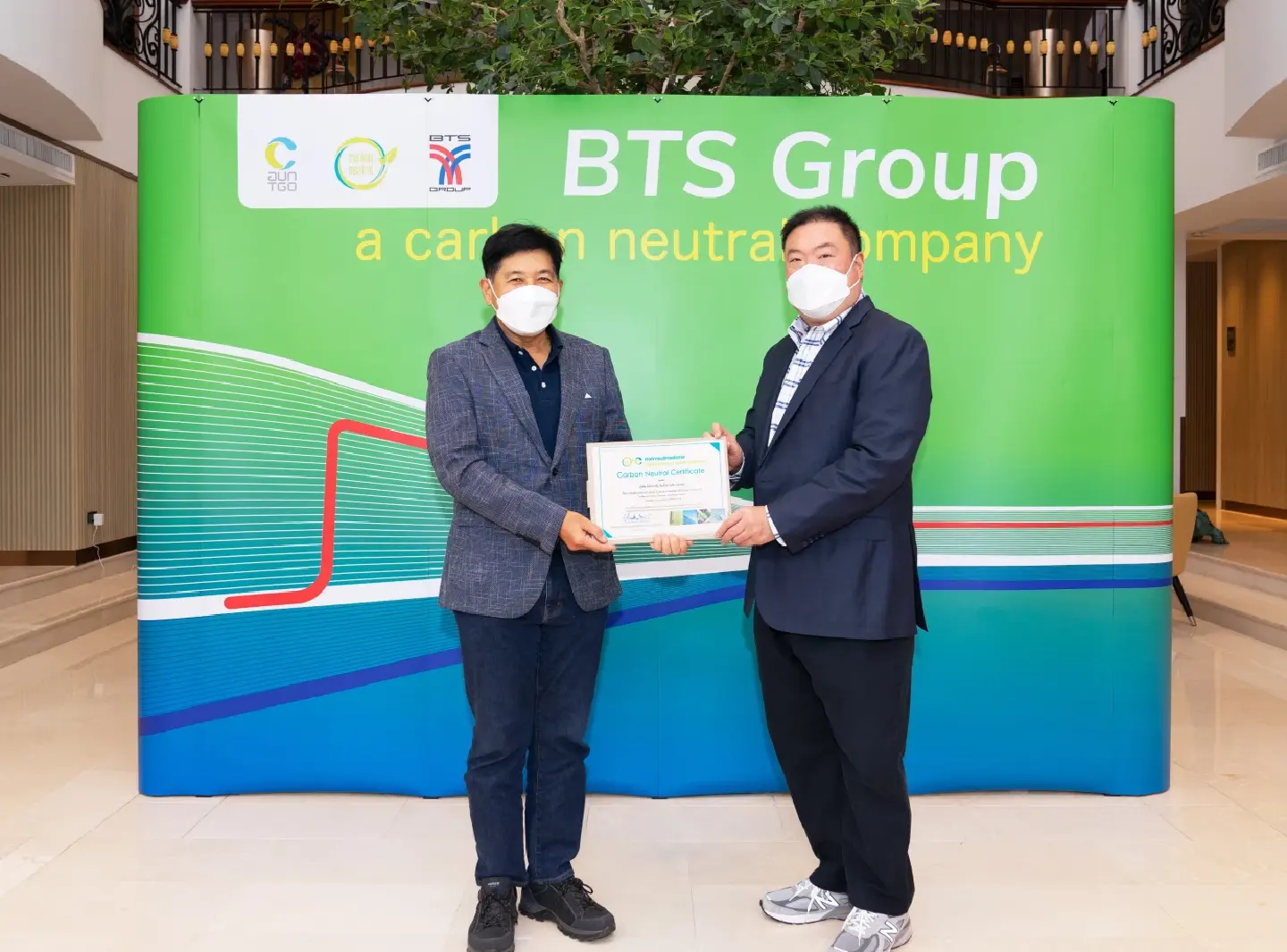 TGO Certifies BTS Group “Carbon Neutral”, the world’s first for a Rail Company TGO Certifies BTS Group “Carbon Neutral”, the world’s first for a Rail Company
