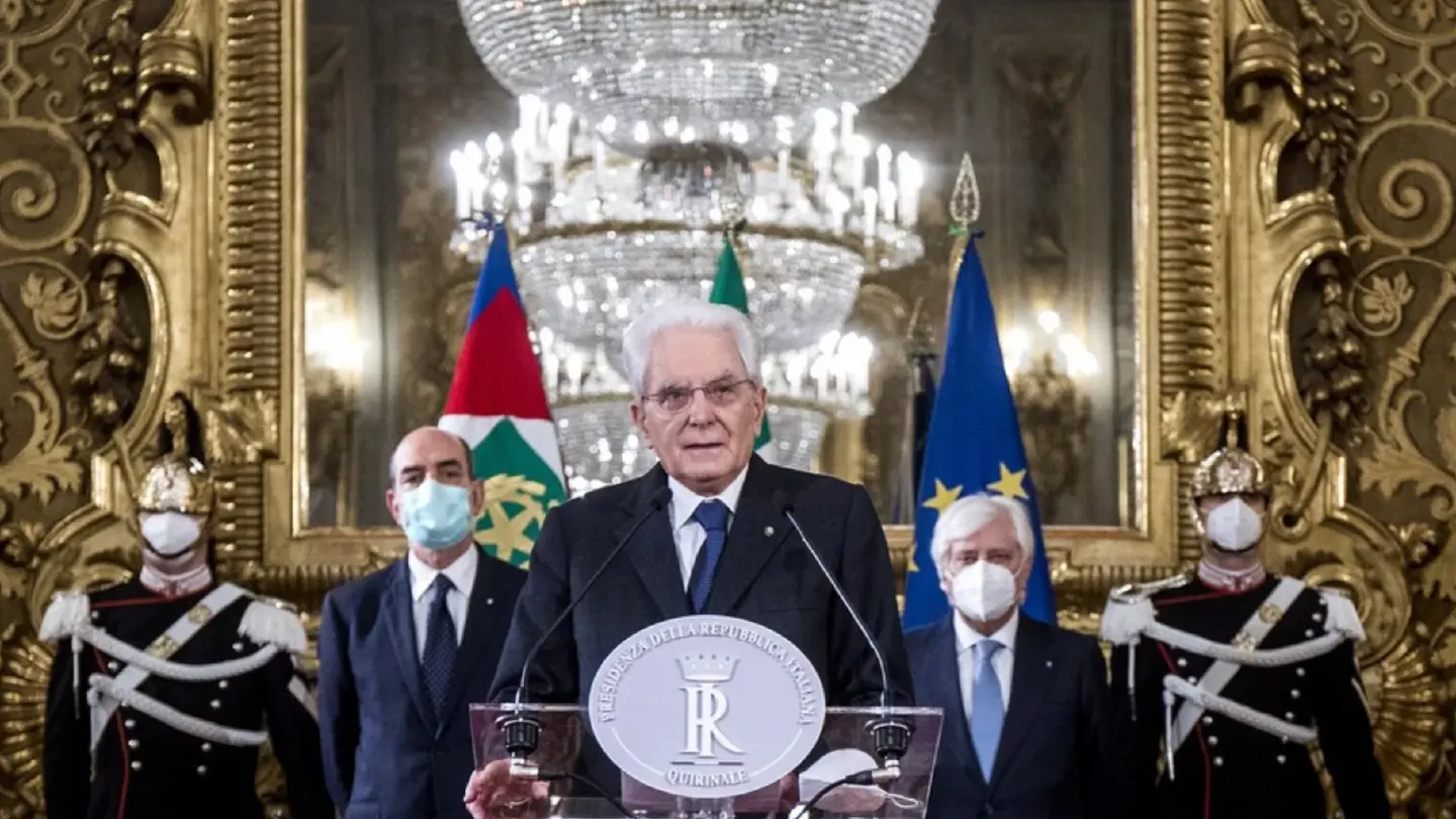 Sergio Mattarella re-elected as Italy's president with wide majority Sergio Mattarella re-elected as Italy's president with wide majority