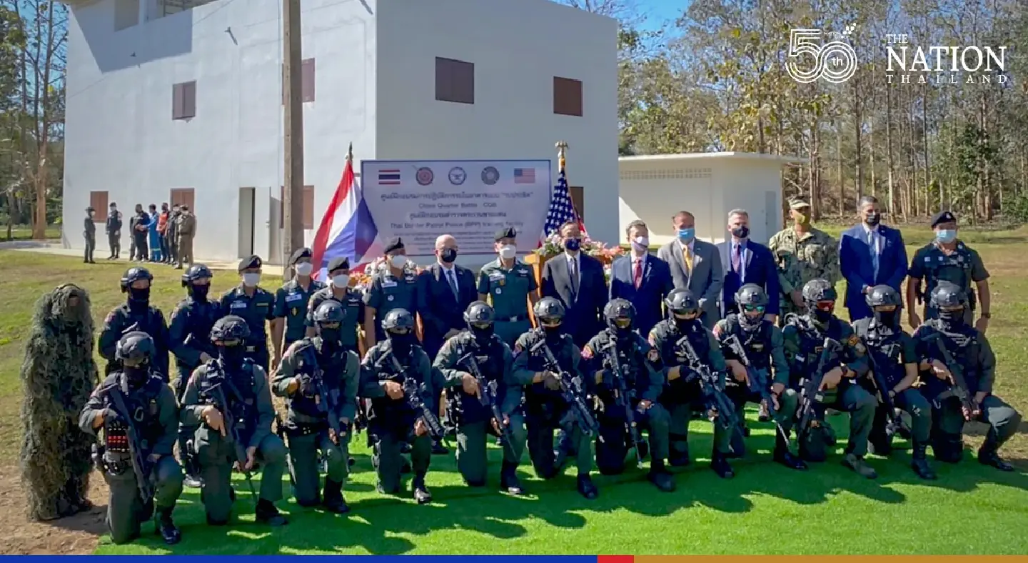 US, Thailand inaugurate elite border patrol police training facility