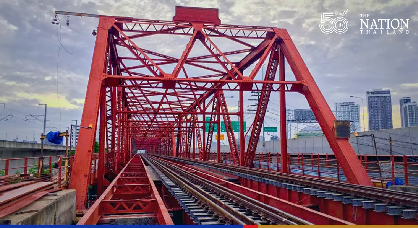 SRT adjusts southern train routes to fix Rama VI Bridge SRT adjusts southern train routes to fix Rama VI Bridge