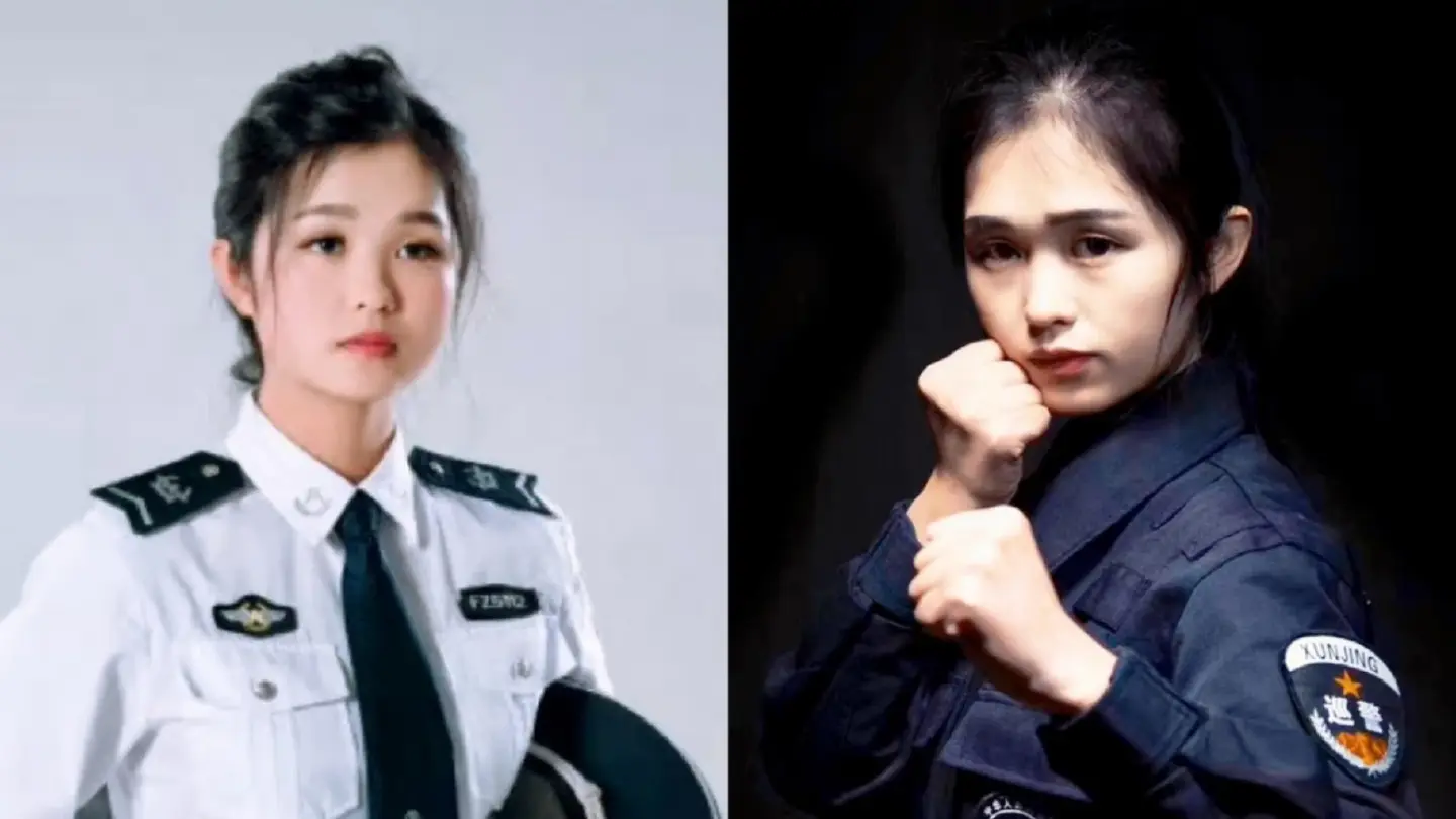 Photographing China: Young metro policewoman in Nanjing