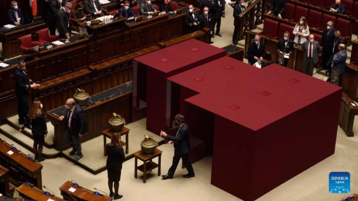First round of Italy's presidential election ends with no results