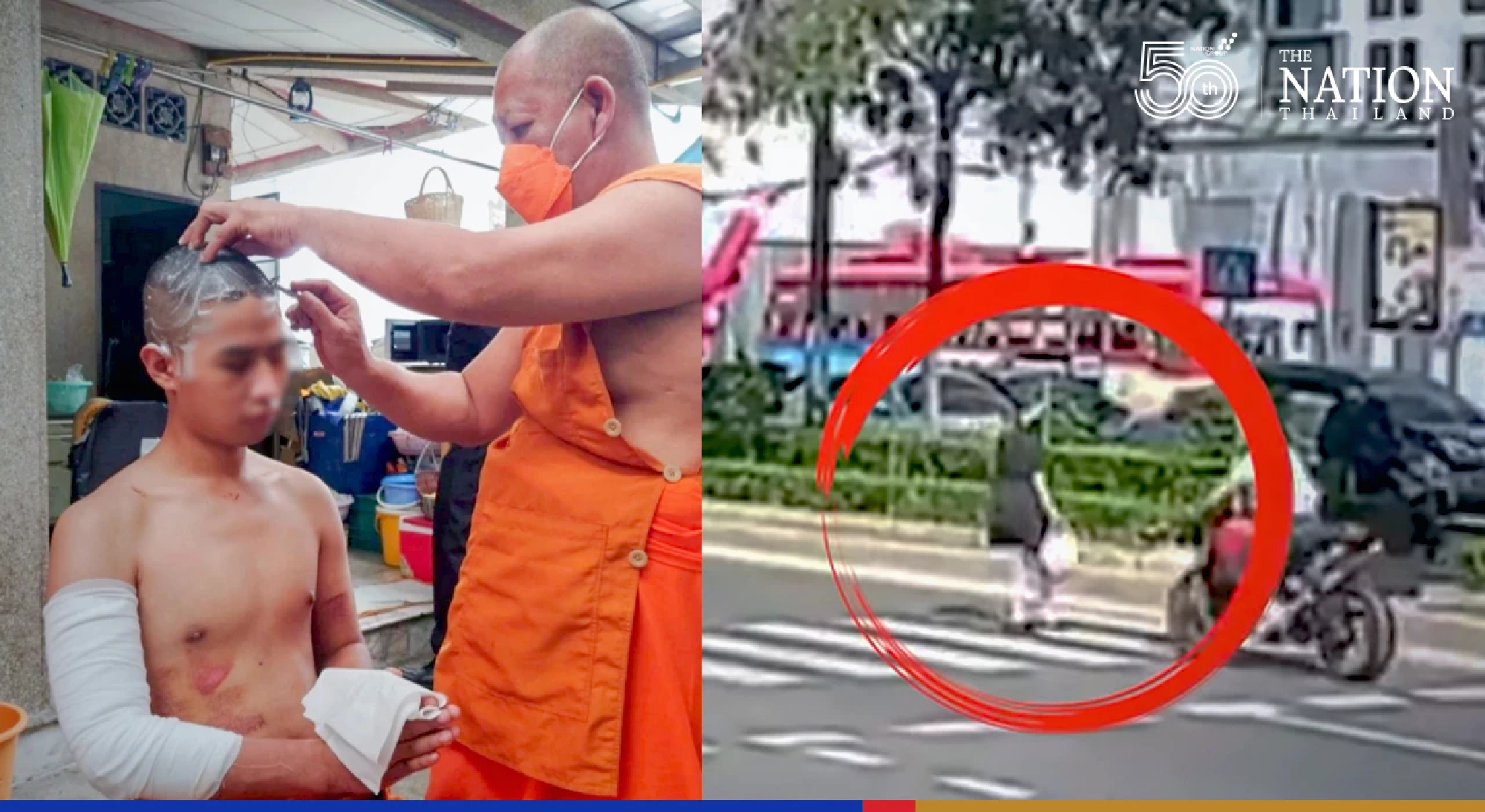 Policeman behind zebra-crossing death told to leave monkhood