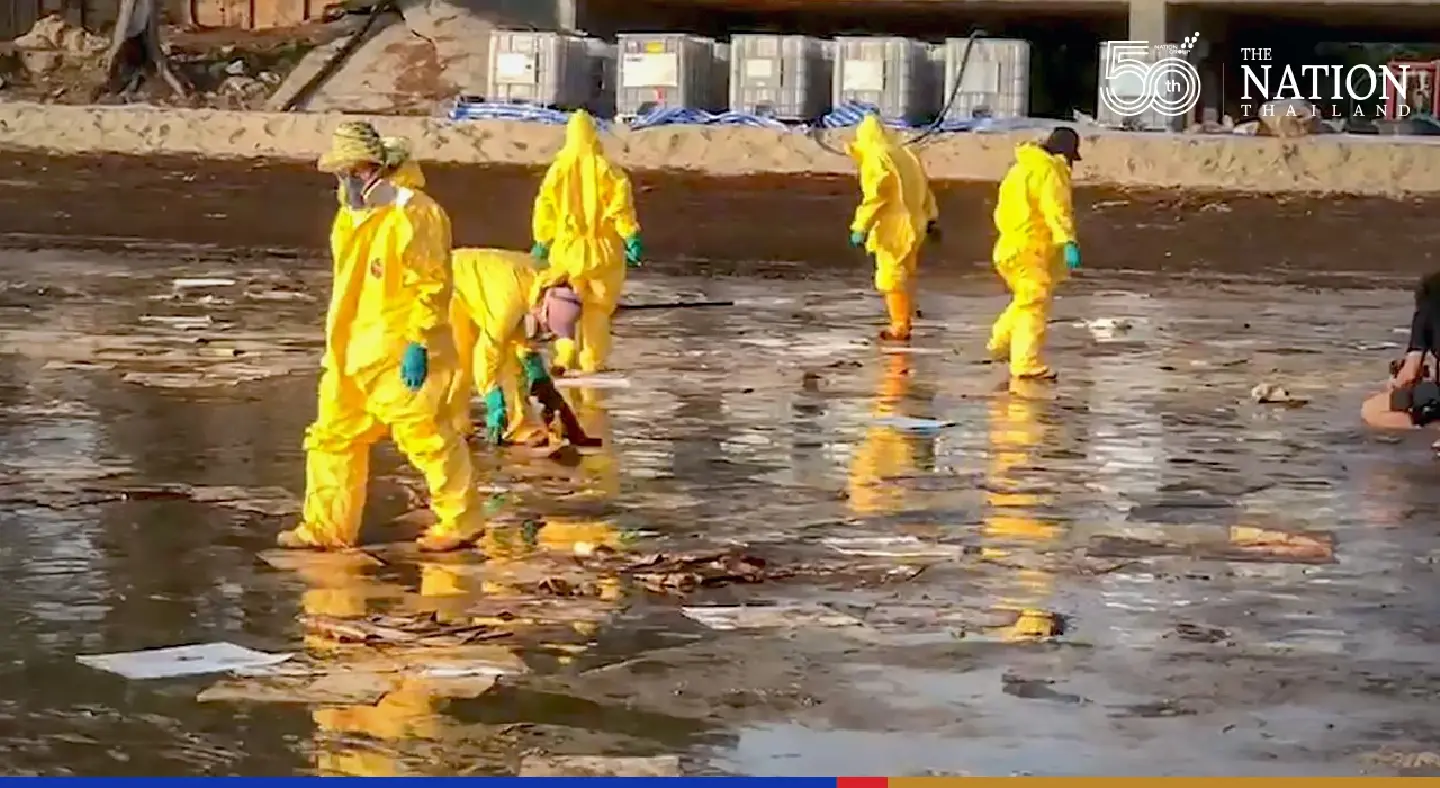 Save Samet: Navy, pollution experts launch all-out efforts to halt oil slick