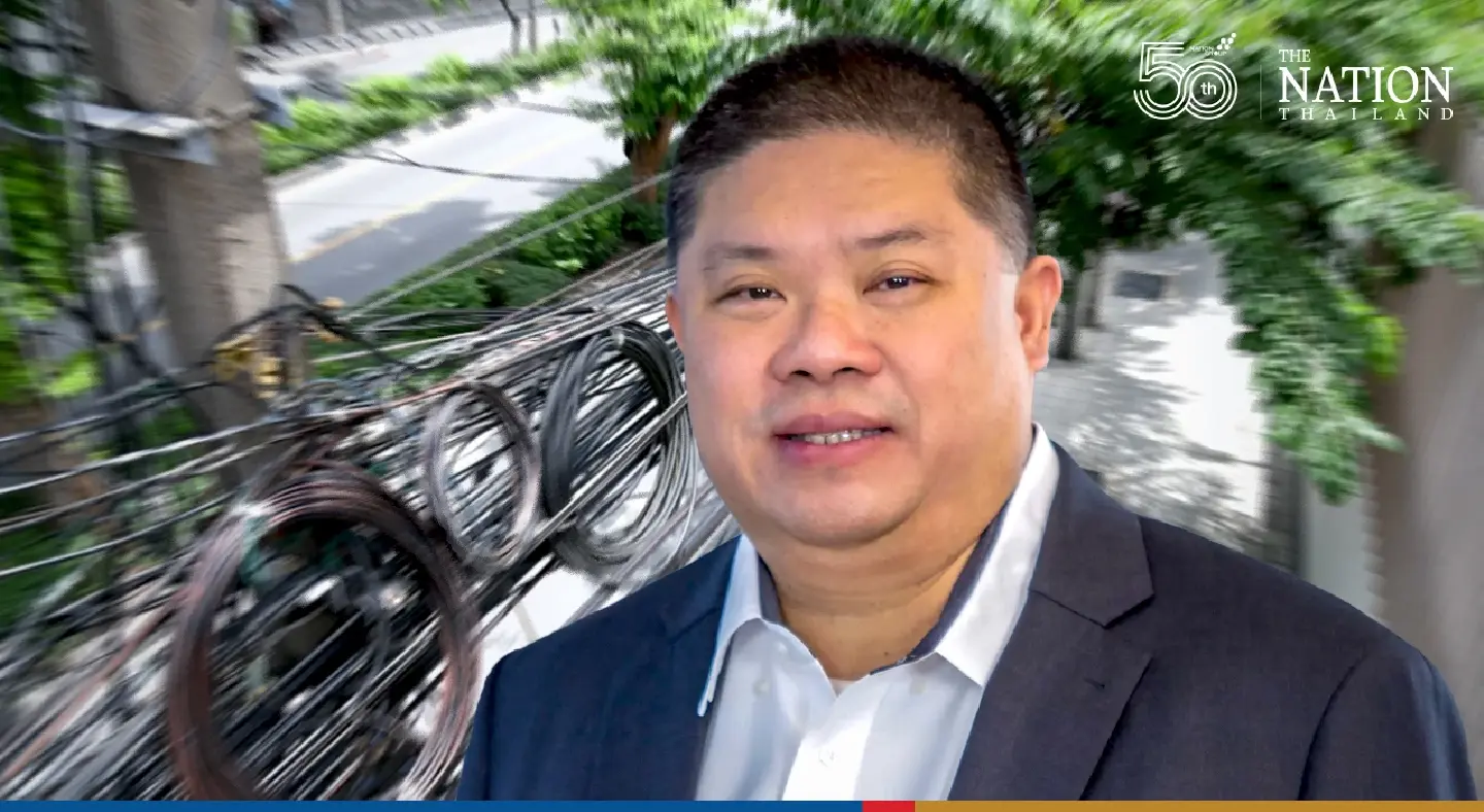Work on moving Bangkok’s communications lines underground to begin next month