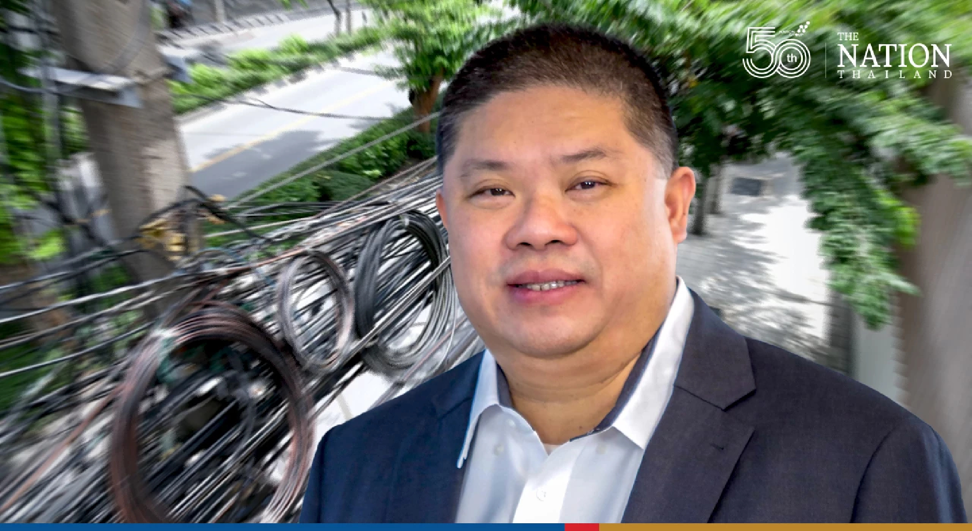 Work on moving Bangkok’s communications lines underground to begin next month