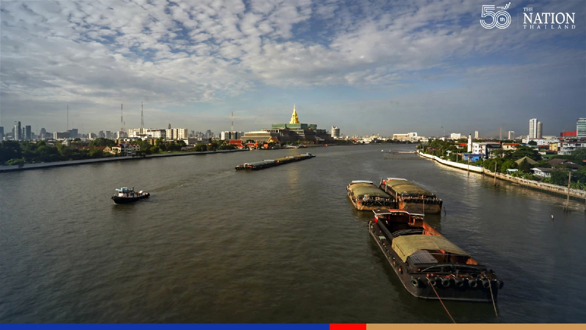 Residents along Chao Phraya River urged to prepare for high tide until Feb 6