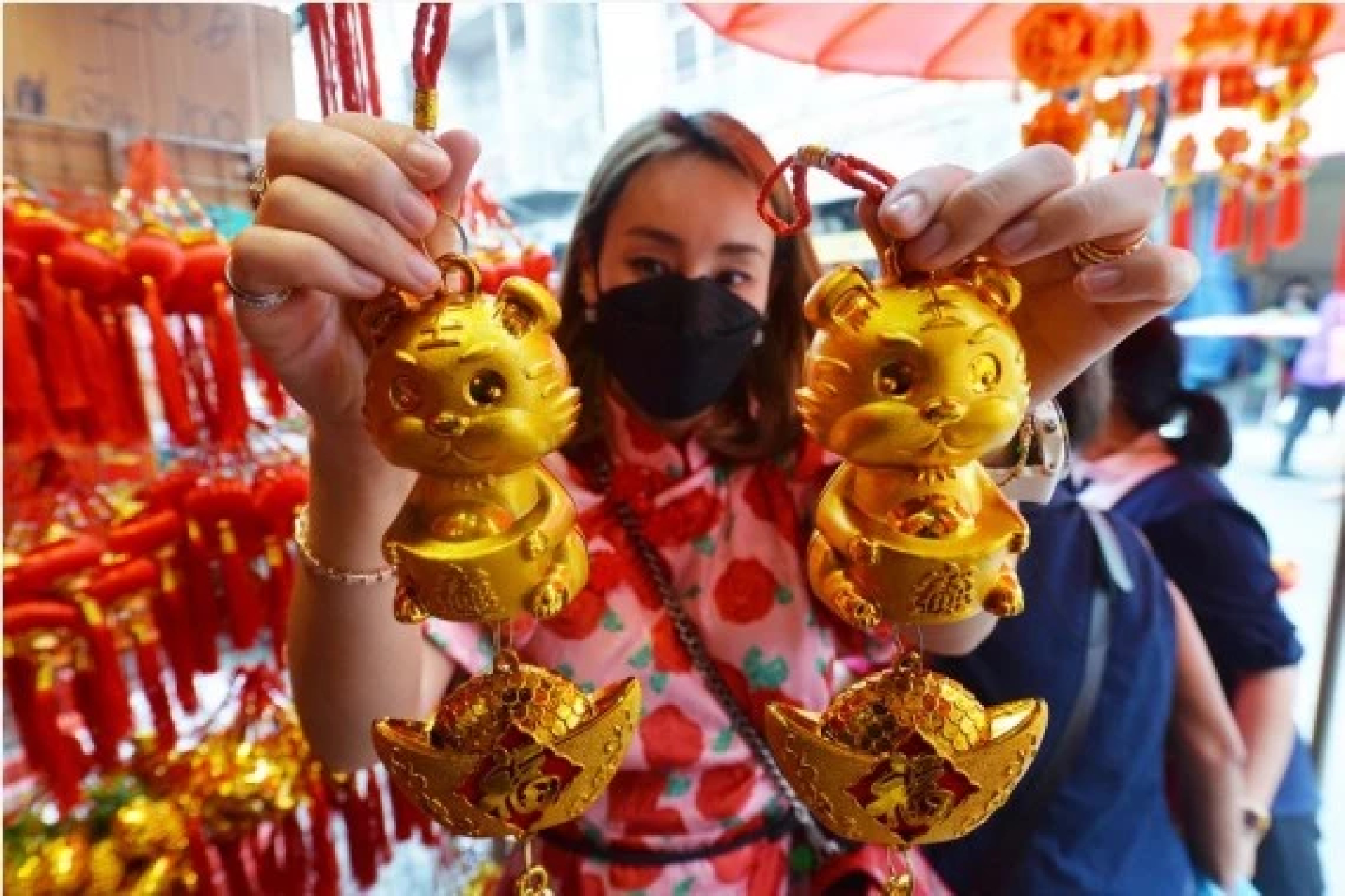 Spring Festival vibes are all around you in China Town in Thailand