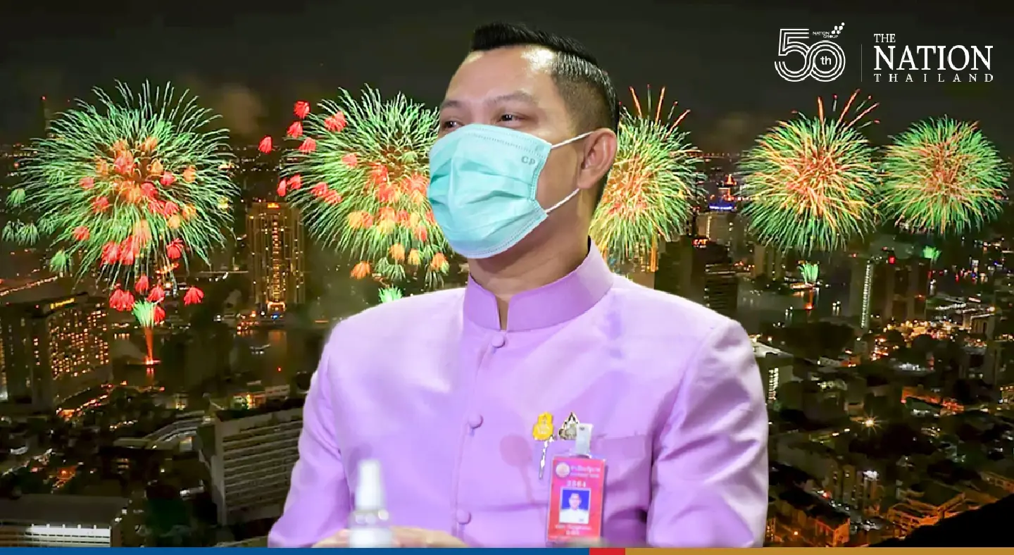 Prayut delighted safety measures adhered to at countdown parties nationwide