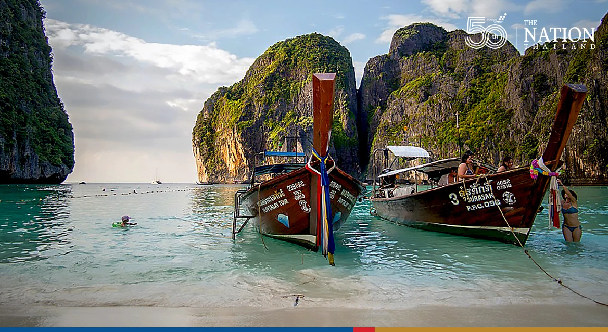 Maya Bay on Krabi’s Phi Phi Leh opens to tourists