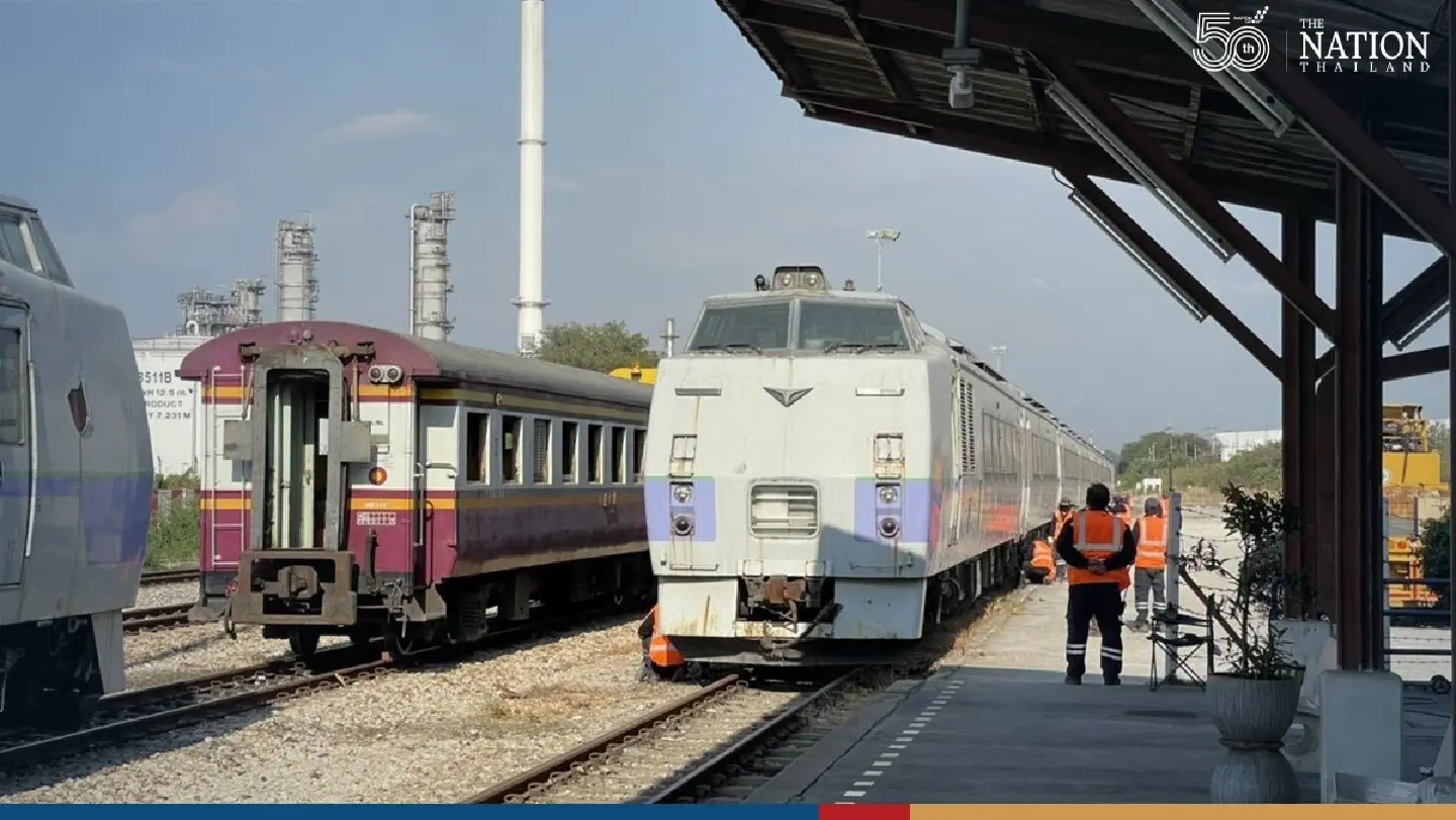 Donated Japanese trains getting ready to run Thai tracks by mid-2022