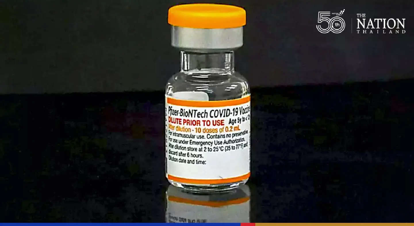 Pfizer vaccine for children arriving on Wednesday