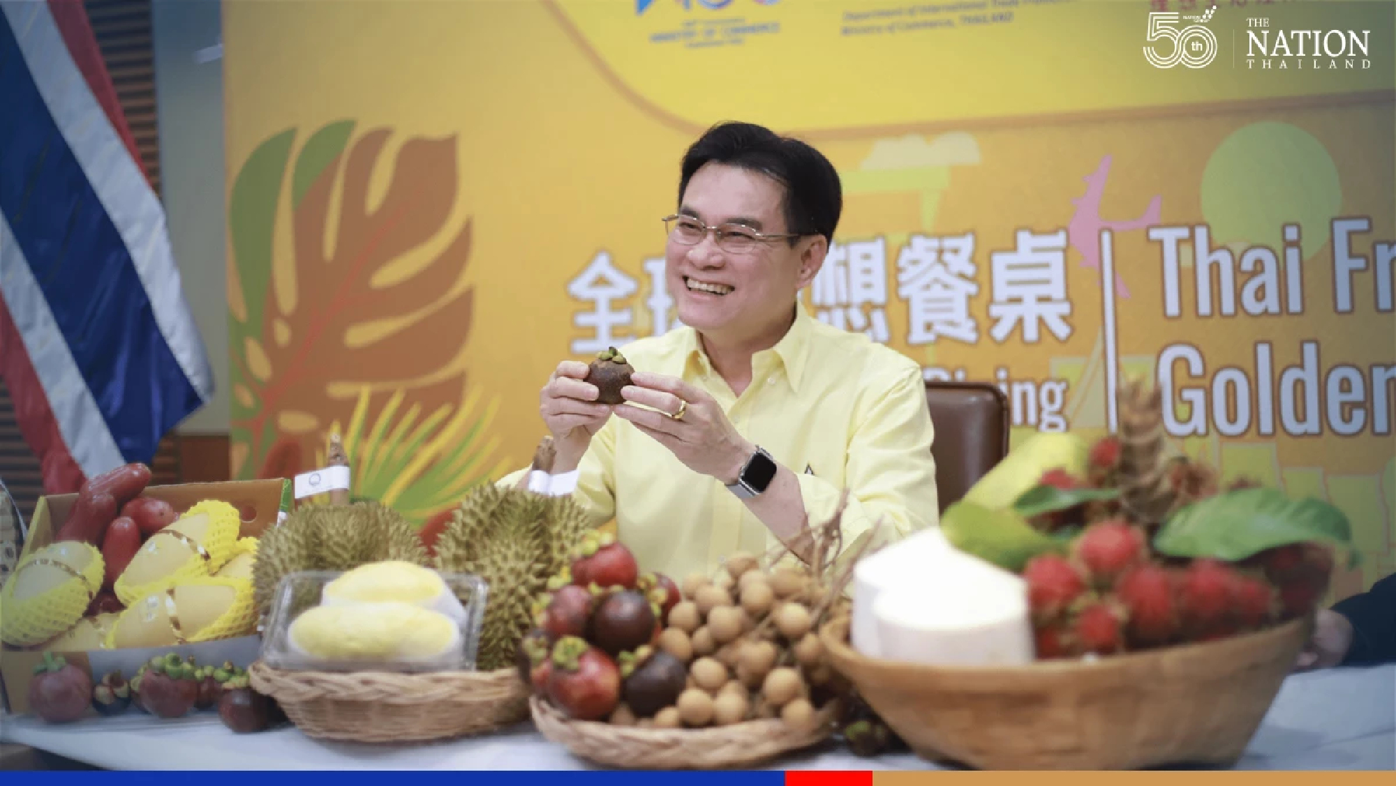 Thai durian well-entrenched in Chinese fruit market, says minister’s adviser 