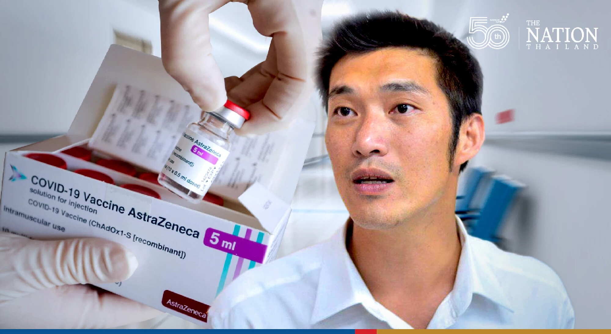 Thanathorn denies ever demeaning AZ vaccine or campaigning against vaccinations