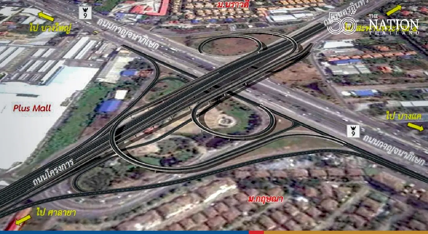 Govt to expropriate 356 rai of lands to build a road linking Nonthaburi and Nakhon Pathom