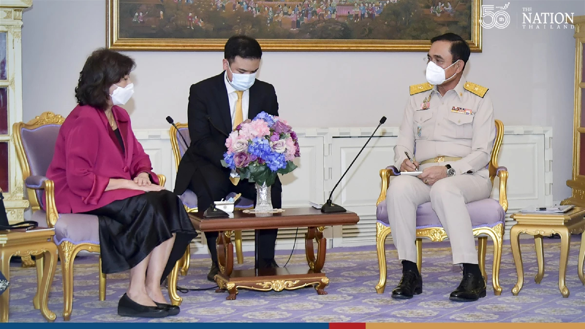 Prayut pledges support for UN, Asean solution to Myanmar conflict