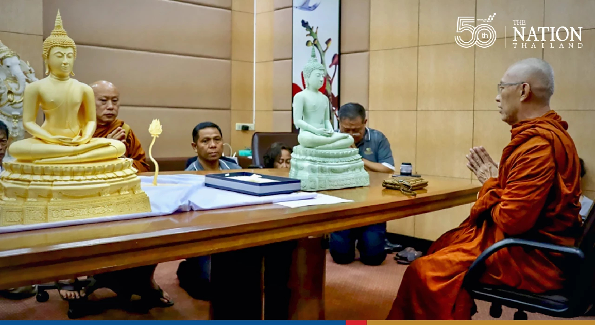 50kg solid-gold Buddha statue sparks internet sensation in Thailand