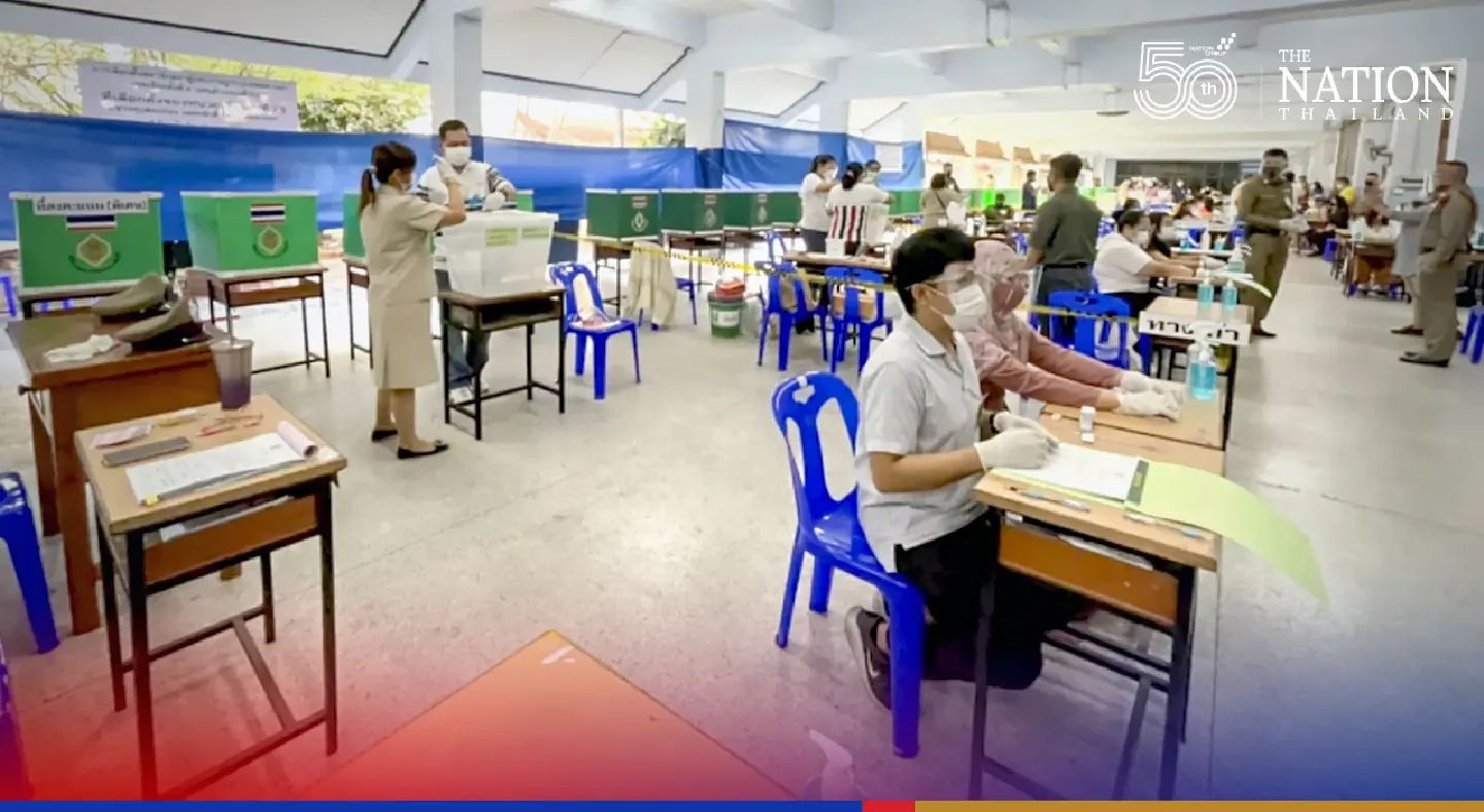 Final tally of votes in Bangkok by-election