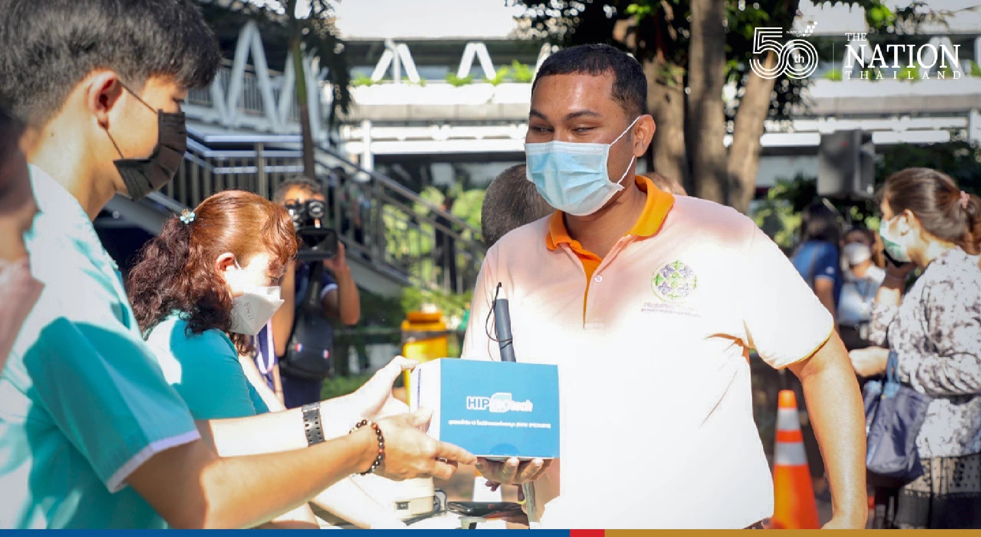 Disability no obstacle to cheap ATK tests in Bangkok