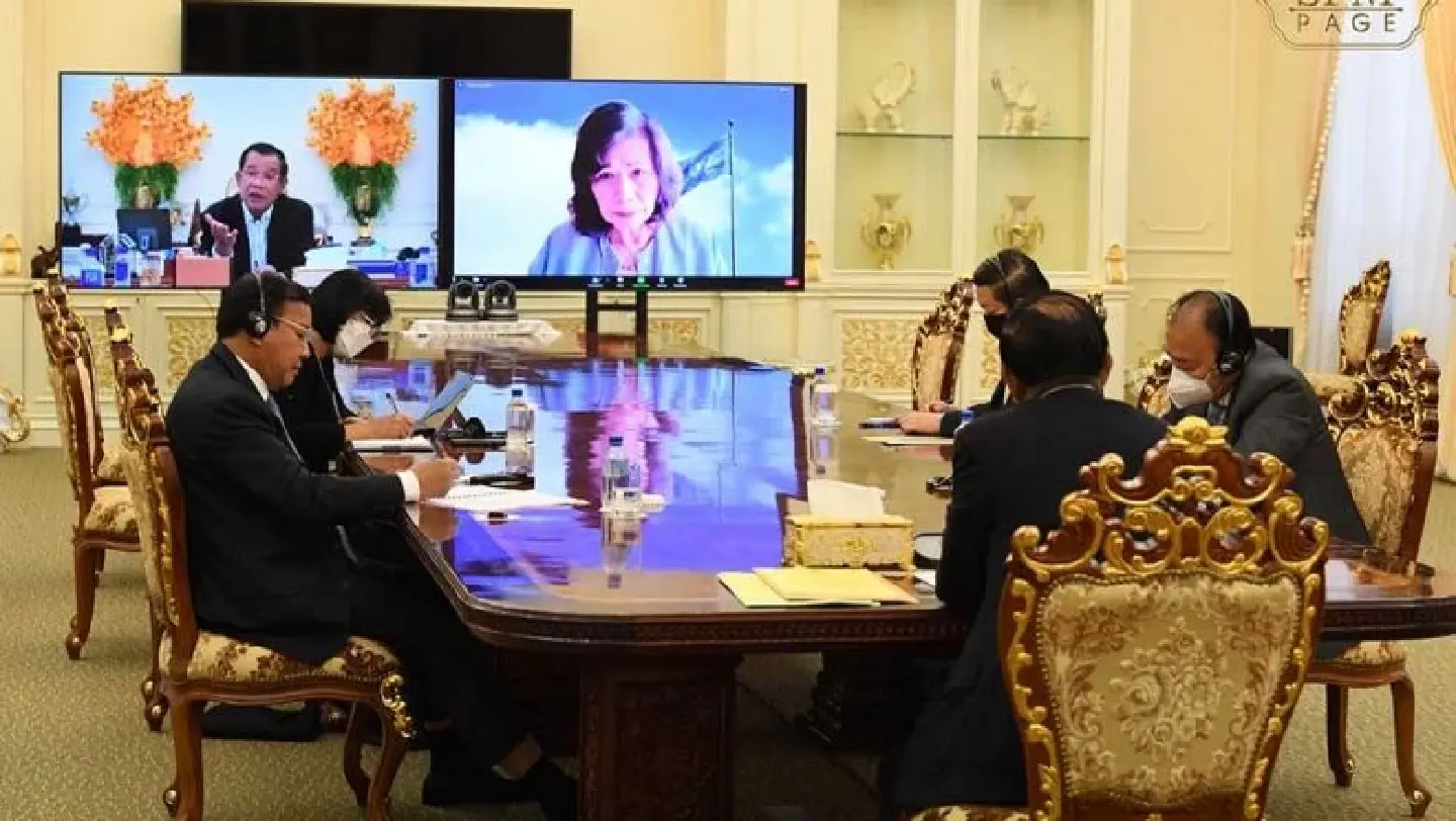 Hun Sen meets with UN envoy Heyzer on Myanmar Hun Sen meets with UN envoy Heyzer on Myanmar