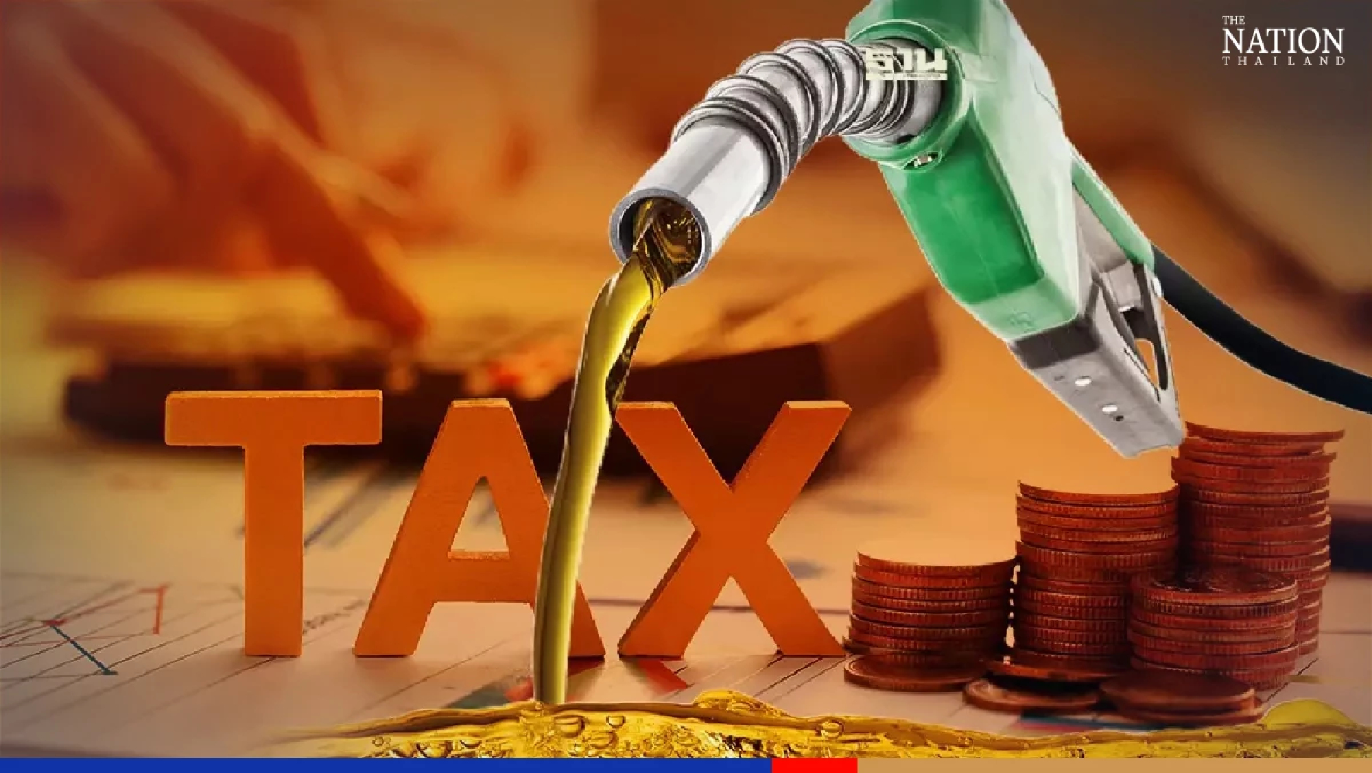 Ministry eyes cutting tax on diesel to less than 3 baht per litre