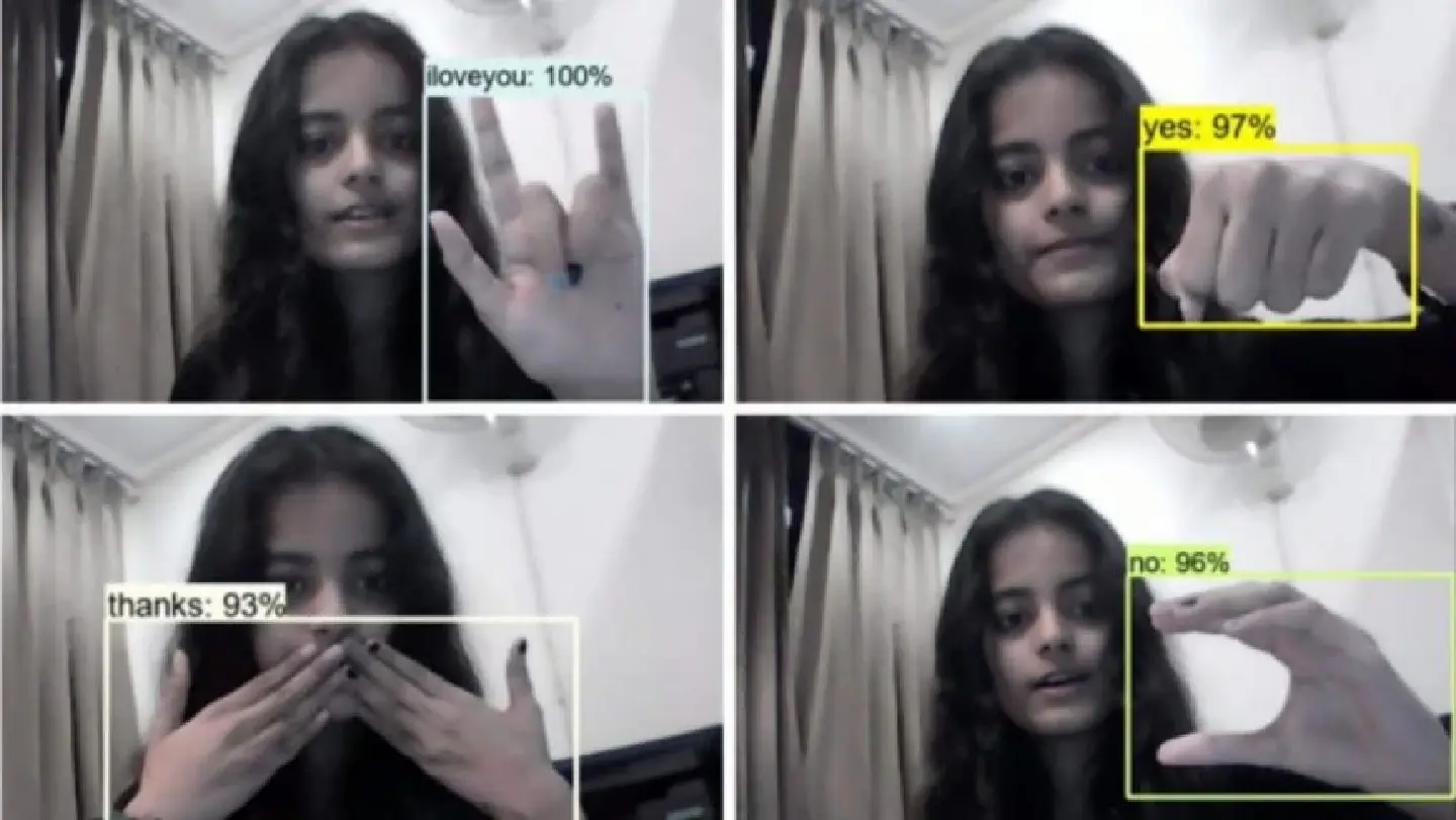 Student in India develops AI model that turns sign language to English Student in India develops AI model that turns sign language to English