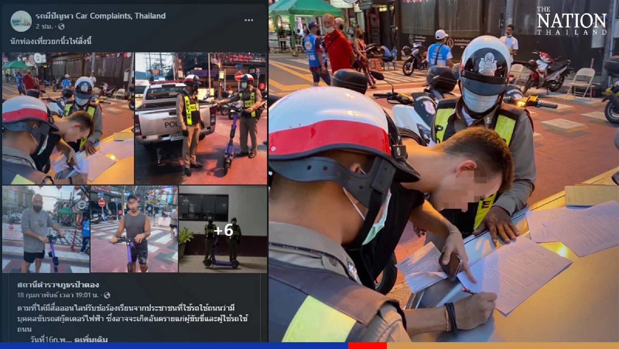 Phuket police under fire over crackdown on foreigners riding electric scooters