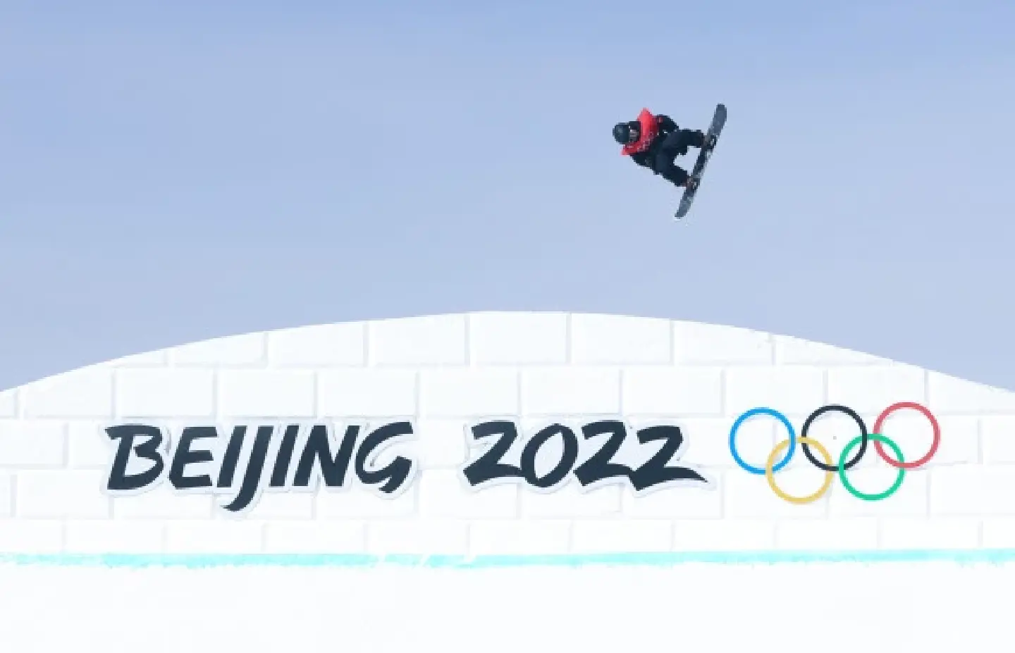 Blue sky acts as the stage for athletes at Beijing 2022