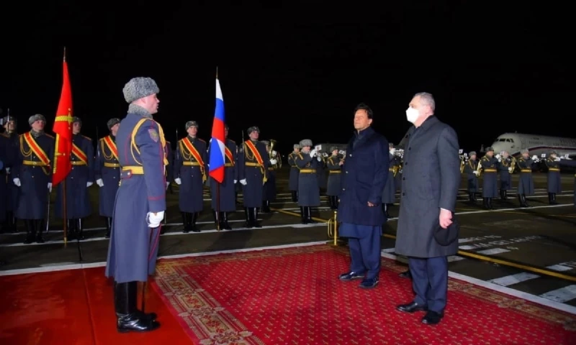 PM Imran arrives in Moscow on two-day visit to advance gas pipeline project