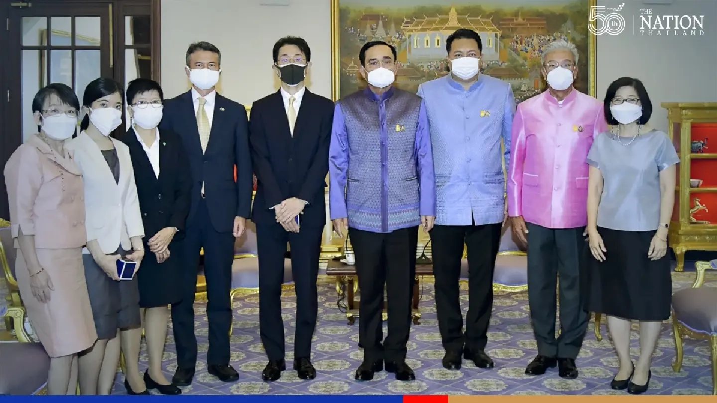 Japanese corporate giant lauds Thai govt support during pandemic Japanese corporate giant lauds Thai govt support during pandemic