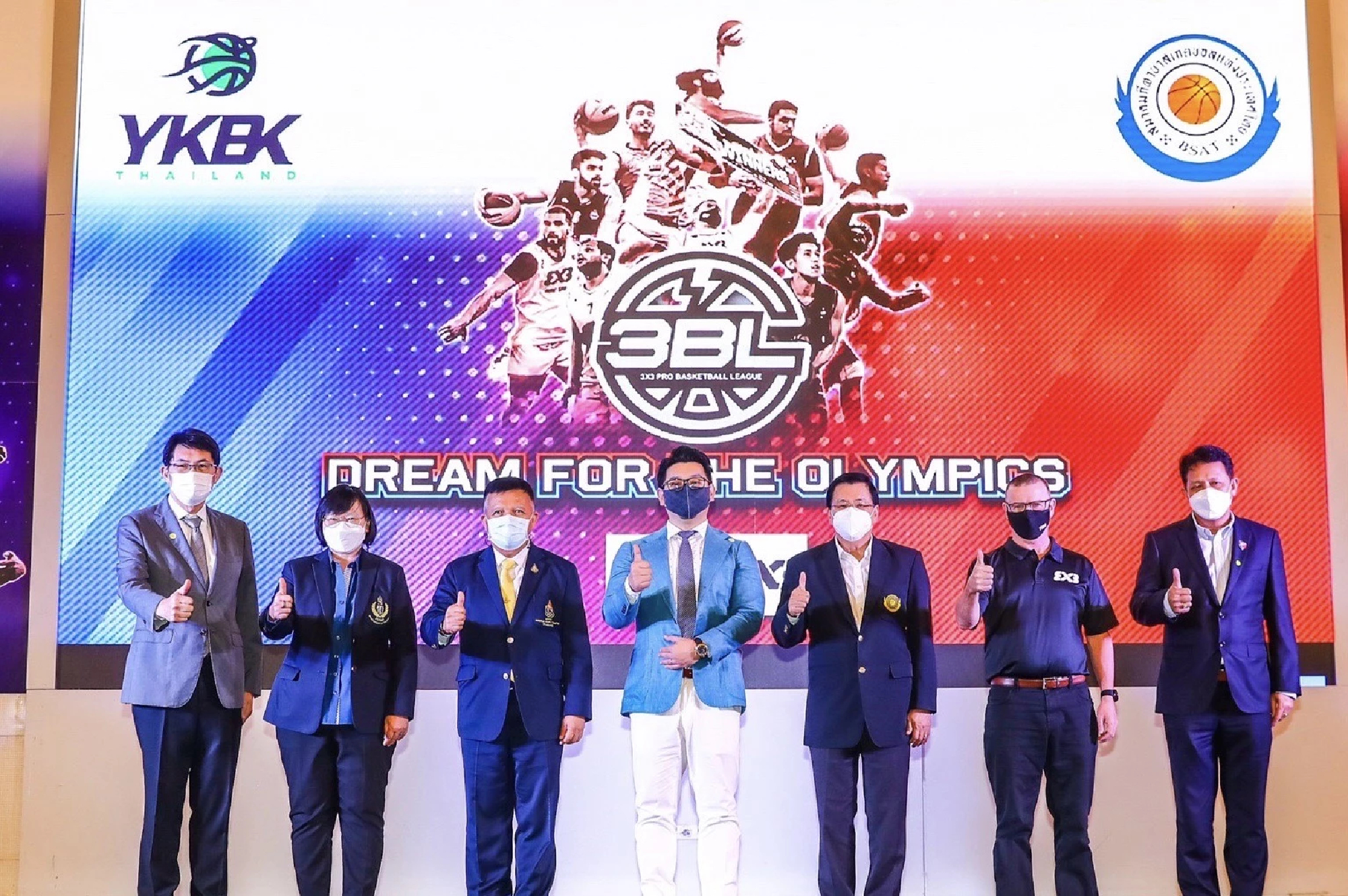 Thai basketball and YKBK (Thailand) to inaugurate 3BL Thailand League under Sport Entertainment concept eyeing Olympic spot