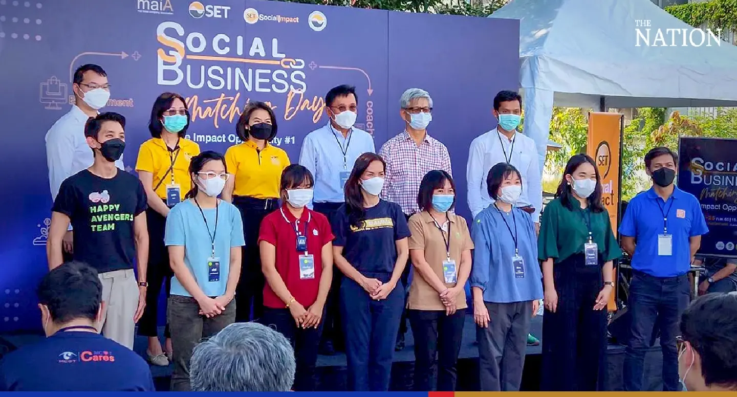 Social entrepreneurs pitch ideas to SET-listed giants at ‘Social-Business Matching Day’ Social entrepreneurs pitch ideas to SET-listed giants at ‘Social-Business Matching Day’