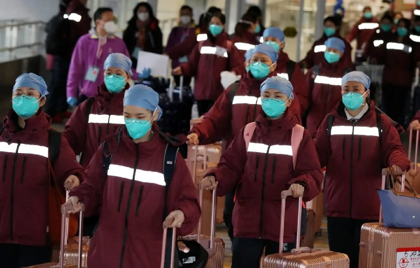 Second medical team from China arrives in Hong Kong in fighting COVID-19 outbreak Second medical team from China arrives in Hong Kong in fighting COVID-19 outbreak
